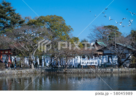 旗上弁財天社　鎌倉七福神巡りの列 58045989