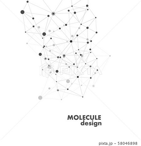 Structure molecule and communication connect lines background Structure molecule and communication connect lines background 58046898