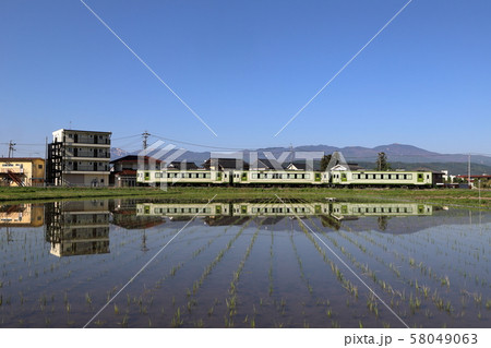水鏡ローカル線/小海線(八ヶ岳高原ライン) 58049063