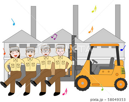 工場勤務のエンジニアのエクササイズ 58049353