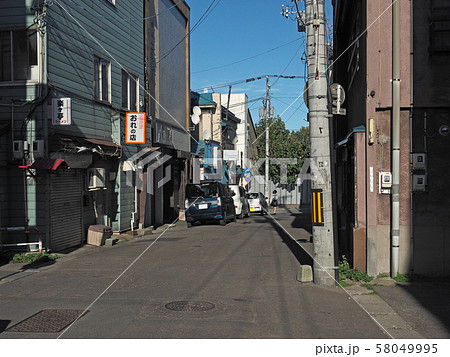 街の風景／小樽　スパル通り 58049995