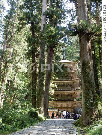 国宝・五重塔（羽黒山） 58050328