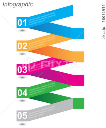 Info-graphic design template. 58051956