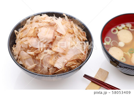 鰹節　ご飯 58053409