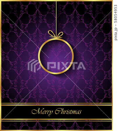 2020 Merry Christmas background. 58054953