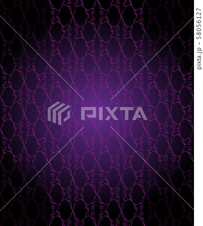 Seamless vintage wallpaper with dark color tones. Seamless vintage wallpaper with dark color tones. 58056127