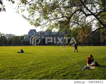トロント大学セント・ジョージ・キャンパスの夕方 58056652