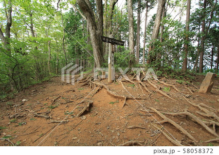 御岳山　鍋割山山頂 58058372