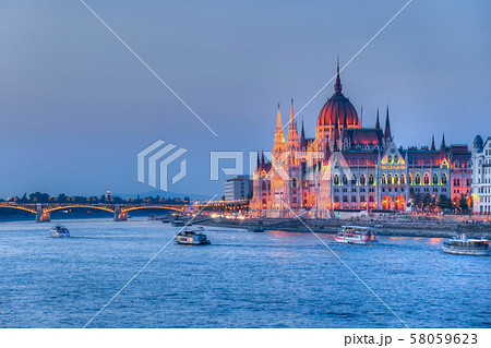 Hungarian Parliament, Budapest, Hungary 58059623