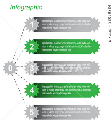 Info-graphic design template. Info-graphic design template. 58059884