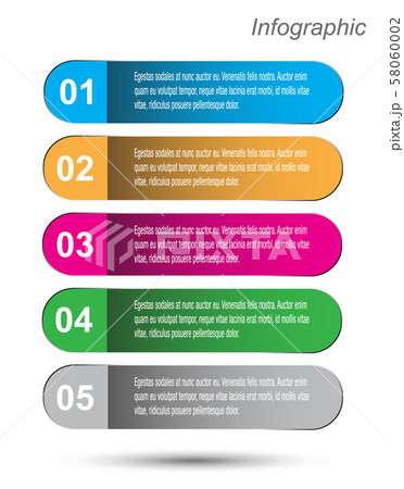 Info-graphic design template. Info-graphic design template. 58060002