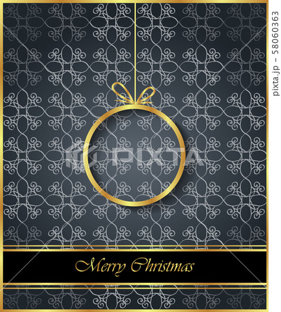 2020 Merry Christmas background. 58060363