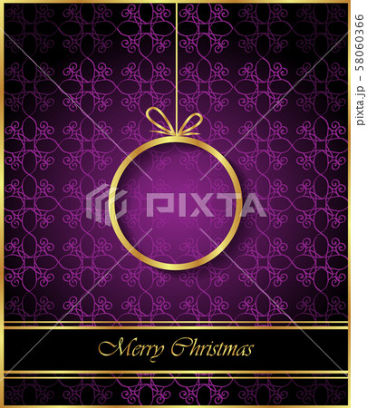 2020 Merry Christmas background. 58060366