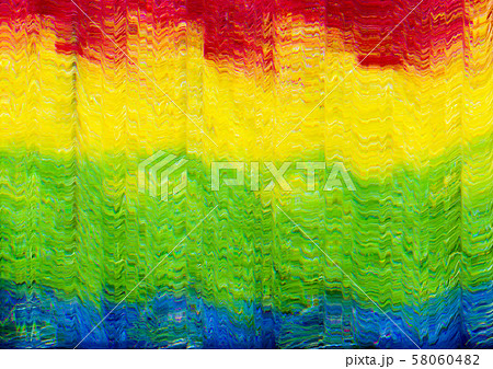 glitch art static noise screen multicolor stripes 58060482