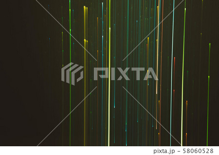 blur neon multicolor lights lines falling sparkles 58060528