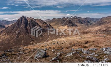 Looking down into Glencoe 58061169