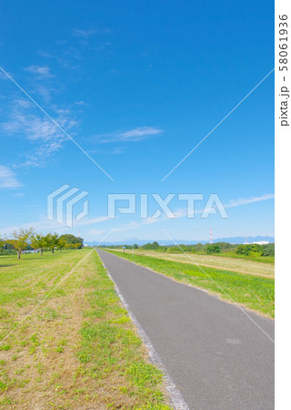 利根川サイクリングロード 利根川サイクリングロード 58061936