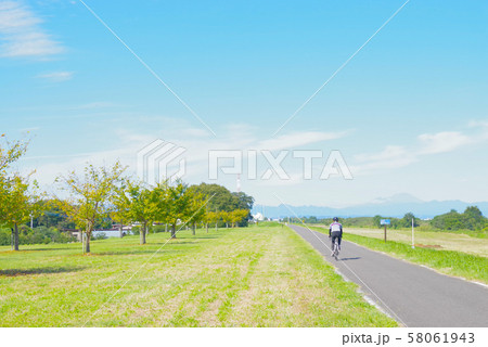 利根川サイクリングロード 利根川サイクリングロード 58061943