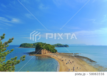 【香川県】エンジェルロード（小豆島） 58063556