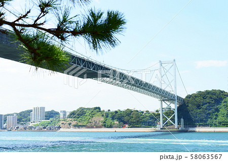関門大橋 58063567