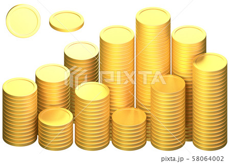 金貨のイラスト素材