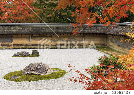 京都・秋・龍安寺・石庭 58065438