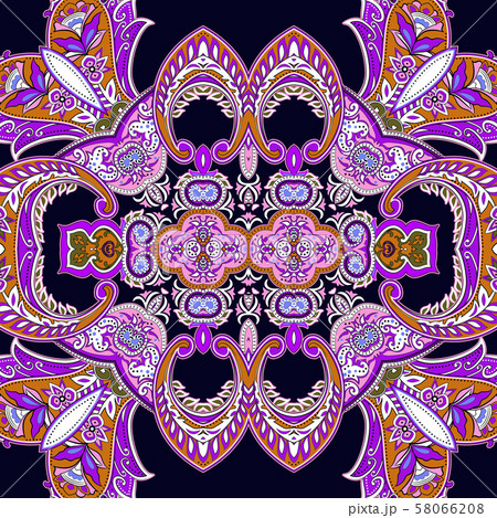 Traditional paisley pattern Traditional paisley pattern 58066208