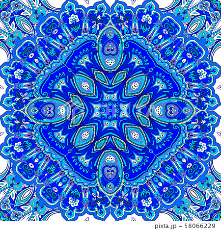 Traditional paisley pattern Traditional paisley pattern 58066229