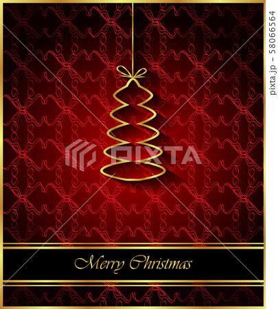2020 Merry Christmas background. 58066564