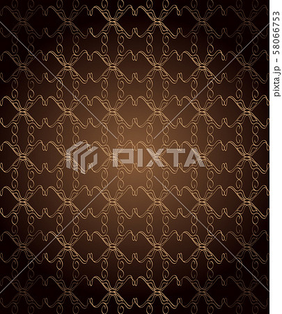 Seamless vintage wallpaper with dark color tones. Seamless vintage wallpaper with dark color tones. 58066753