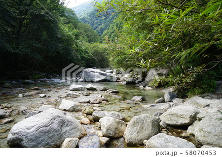 9月 北杜74尾白川渓谷・白州町 9月 北杜74尾白川渓谷・白州町 58070453