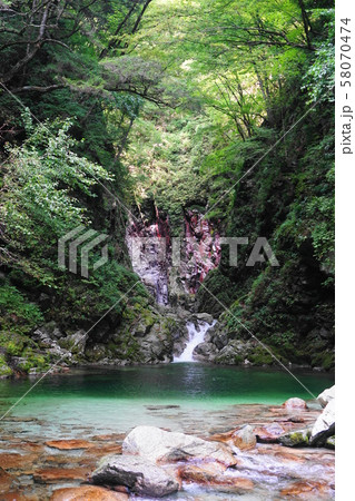 9月　北杜54千ヶ淵・尾白川渓谷・白州町 58070474