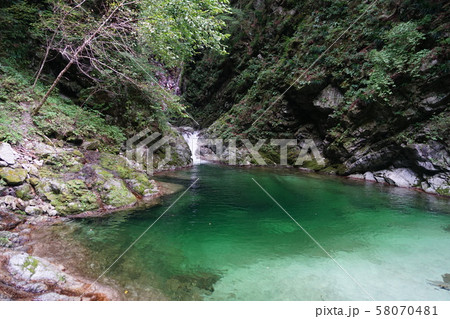 9月 北杜47千ヶ淵・尾白川渓谷・白州町 9月 北杜47千ヶ淵・尾白川渓谷・白州町 58070481