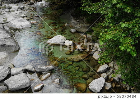 9月　北杜44尾白川渓谷・白州町・吊り橋展望 58070484