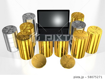仮想通貨　暗号資産 58075271