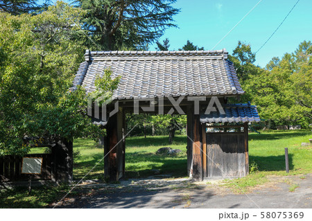 ■ 高遠城 ■ 大手門 ■ 高遠城址公園 ■ 案内板 ■ 武田勝頼、仁科盛信 ■ 長野県  58075369