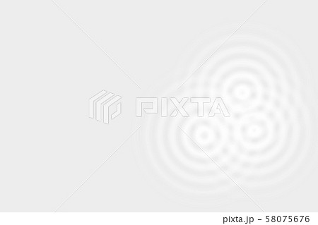 Abstract white circle ring effect with sound waves 58075676