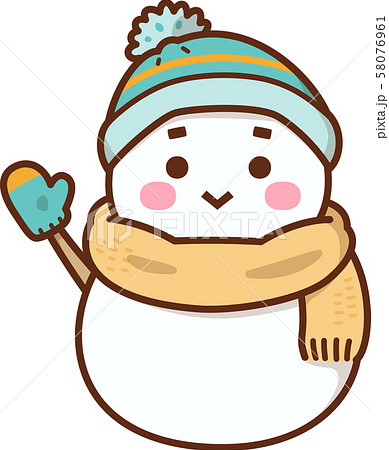 雪だるま 58076961