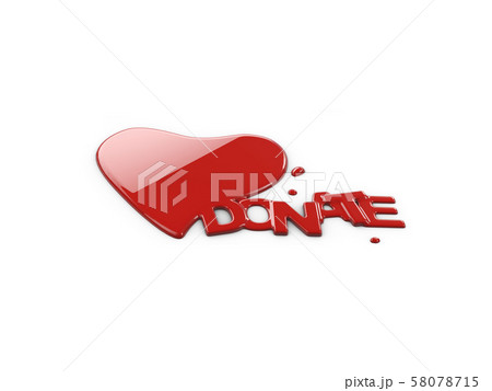 3d Illustration of Blood Donation, Save Life 3d Illustration of Blood Donation, Save Life 58078715