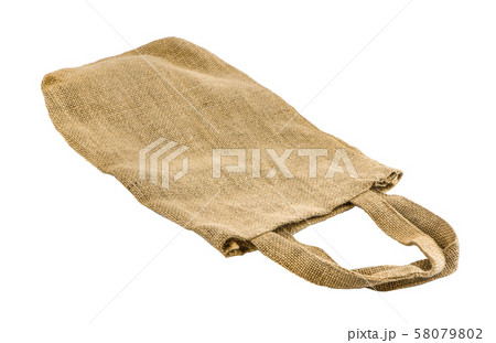 bag Sackcloth isolated on white background.clipping path bag Sackcloth isolated on white background.clipping path 58079802