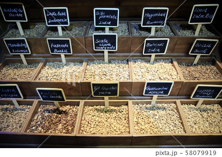 コーヒー 種子 58079919