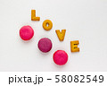 French Pink Macaroons and Love Lettering with Cook 58082549