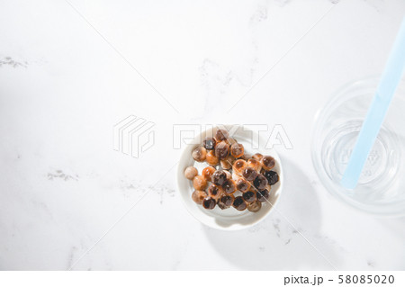 タピオカ、日本、コピースペース タピオカ、日本、コピースペース 58085020