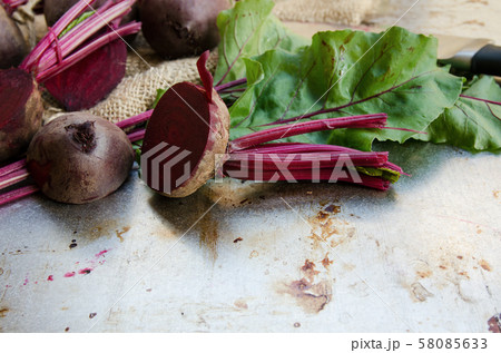 Fresh organic beet for healthy eating Fresh organic beet for healthy eating 58085633