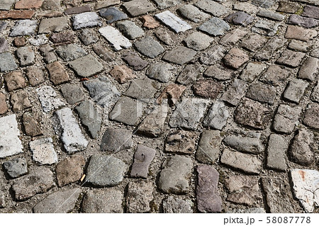 Stone Pavement Pattern 58087778