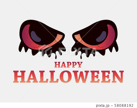 Happy Halloween, October 31st. Evil scary eyes 58088192