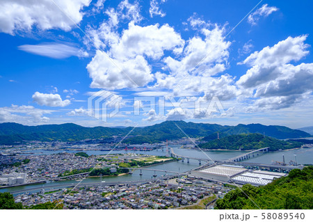 広島_黄金山からの都市風景 広島_黄金山からの都市風景 58089540