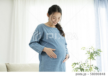 妊婦 臨月 マタニティ 妊婦 臨月 マタニティ 58090848
