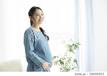 妊婦 臨月 マタニティ 妊婦 臨月 マタニティ 58090853