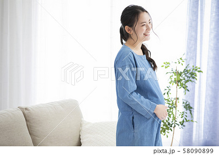 妊婦 臨月 マタニティ 妊婦 臨月 マタニティ 58090899